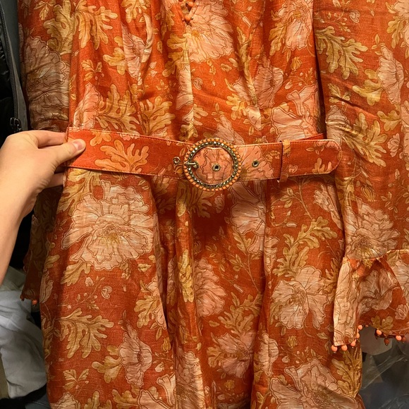Zimmermann KALEIDOSCOPE MINI DRESS in Amber Floral - NWT - Size 2 - Picture 2 of 9